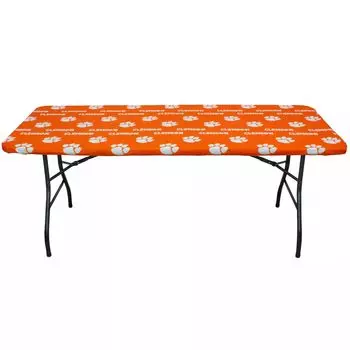 Чехол для стола Clemson Tigers высотой 6 футов