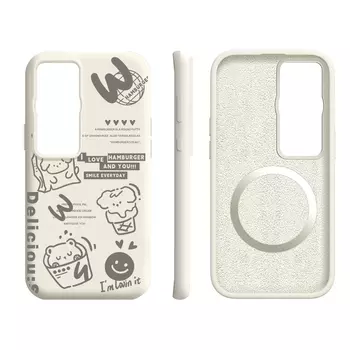 Чехол для телефона Addthis, Graphite-SY Burger Dog-Magnetic