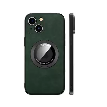 Чехол для телефона Baohuguang Bao Huguang, Black|magnetic ring bracket|sheepskin series