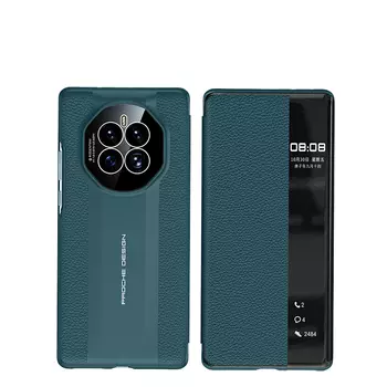 Чехол для телефона Baohuguang Bao Huguang, Blue ink skin feel clamshell leather case|high quality|feel very