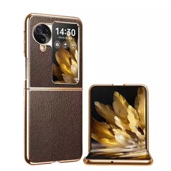 Чехол для телефона Baohuguang Bao Huguang, Brown color|folded galvanized leather to preserve lychee pattern