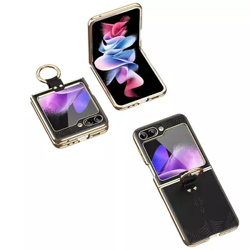 Чехол для телефона Baohuguang Bao Huguang, China Red Electroplated Nappa Pattern Ring Embossed Back Shell