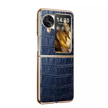 Чехол для телефона Baohuguang Bao Huguang, Cool black, folded galvanized leather, crocodile pattern