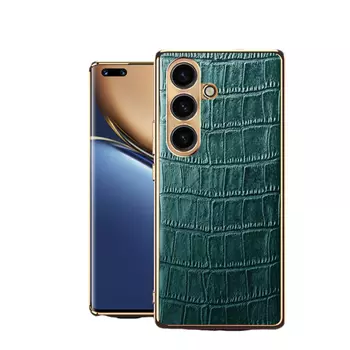 Чехол для телефона Baohuguang Bao Huguang, Dark night green|single-shell galvanized leather crocodile