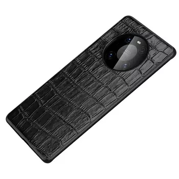 Чехол для телефона Baohuguang Bao Huguang, Genuine leather anti-fall crocodile pattern|high quality|black