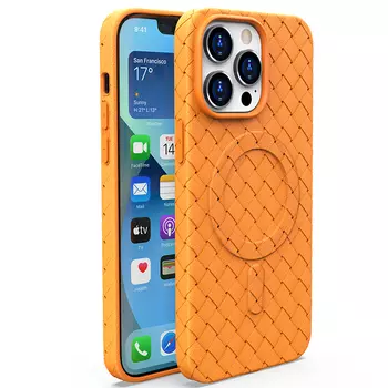 Чехол для телефона Baohuguang Bao Huguang, Magnetic weave protective shell|orange