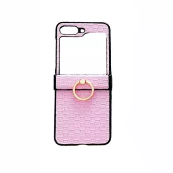 Чехол для телефона Baohuguang Bao Huguang, Pink colorful maze pattern|Ring holder folded