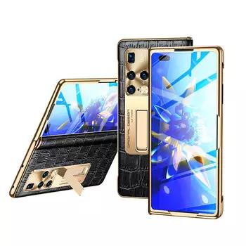 Чехол для телефона Baohuguang Bao Huguang, Pink folding screen mobile phone holder leather back cover