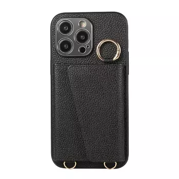 Чехол для телефона Baohuguang Bao Huguang, Ring clasp lanyard card bag rose gold | with lanyard