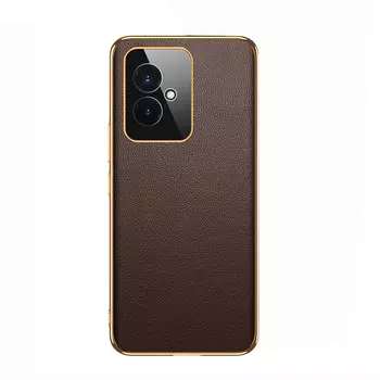 Чехол для телефона Baohuguang Bao Huguang, Sapphire blue|electroplated pebbled leather back shell