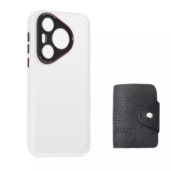 Чехол для телефона Baohuguang Bao Huguang, Titanium grey Lycra matte with card holder