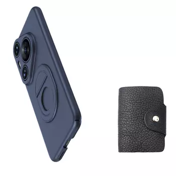 Чехол для телефона Baohuguang Bao Huguang, Titanium grey Polar magnetic mount with card holder