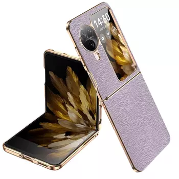 Чехол для телефона Baohuguang Bao Huguang, Twilight purple|genuine leather gem pattern back shell|feel supe