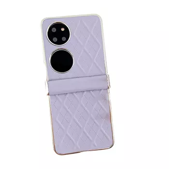 Чехол для телефона Baohuguang Bao Huguang, White|Three-section folding screen rhombic pattern|Good feel