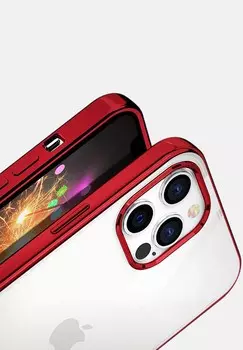 Чехол для телефона CRYSTAL CLEAR CASE FOR IPHONE 13 PRO Arrivly, красный
