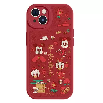 Чехол для телефона Disney 2024 Новый год Микки и друзья, JDXPNXYP0063H-Texture black