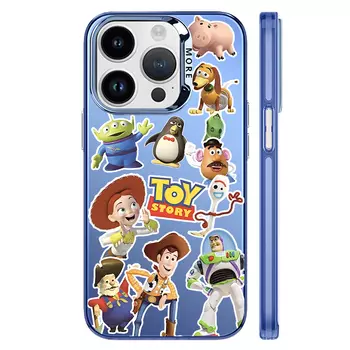 Чехол для телефона Disney, DISNEYDDCY0018Z-Color silver blue electroplating blue