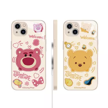 Чехол для телефона Disney, DWCXBLCX1072 - Lemon yellow right Winnie the Pooh