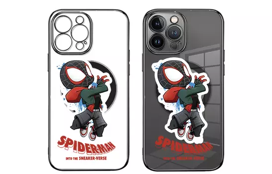 Чехол для телефона Disney, Electroplated black Miles 1011