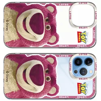 Чехол для телефона Disney, Matte texture Strawberry Bear 01