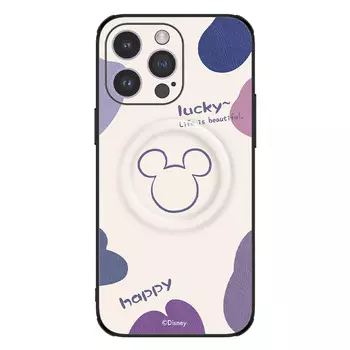 Чехол для телефона Disney, Watercolor purple mickey head