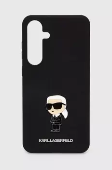 Чехол для телефона Galaxy S24+ S926 Karl Lagerfeld, черный