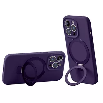 Чехол для телефона Gonko GAAOGKK Okako Gaaogkk, Liquid magnetic bracket dark purple