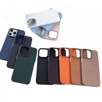 Чехол для телефона Gpadparts, Brown metal lens + lychee pattern