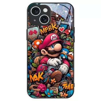 Чехол для телефона Hizeus Sea Diamond, Glass Case9467 Plumber Mario
