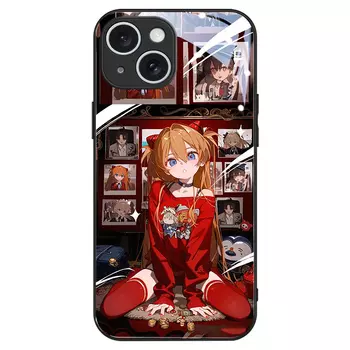 Чехол для телефона Hizeus Sea Diamond, Glass caseAsuka in red