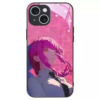 Чехол для телефона Hizeus Sea Diamond, Glass Case9543 Chainsaw Man Machima