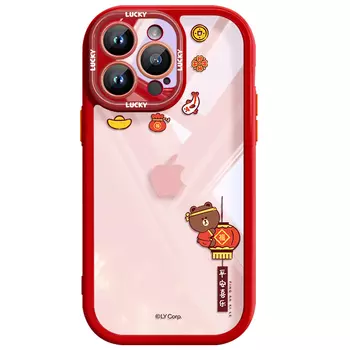 Чехол для телефона Hizeus Sea Diamond, Holding lanterns Brown - red