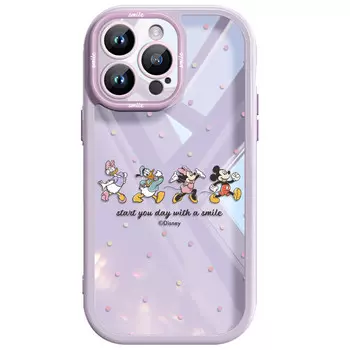 Чехол для телефона Hizeus Sea Diamond, Mickey Family - Grass Purple