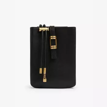 Чехол для телефона из венской кожи Reiss, черный