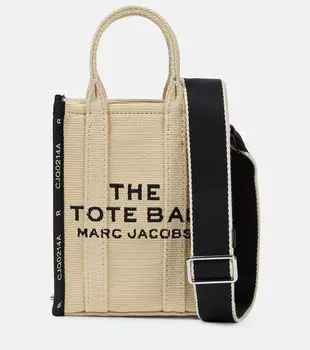 Чехол для телефона из жаккардовой ткани. Marc Jacobs, бежевый
