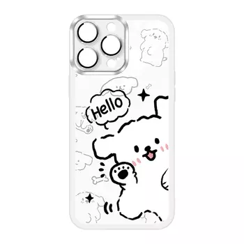 Чехол для телефона Jiong Bear, DWLBHJ12-Transparent powder