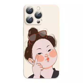 Чехол для телефона Jiong Bear, DWLBMF41 - Rubik's Cube sand pink