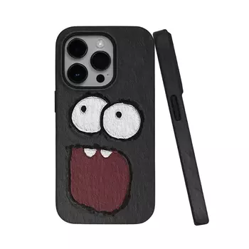 Чехол для телефона Keshami, Big eyes on white background 2-in-1 anti-drop model