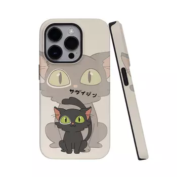 Чехол для телефона Keshami, Cute white cat 2-in-1 anti-drop model