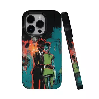 Чехол для телефона Keshami, Graffiti couple 2-in-1 anti-fall shell