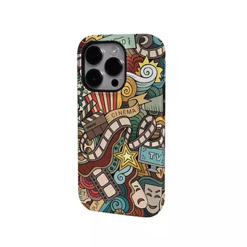 Чехол для телефона Keshami, Music Elements 2-in-1 Anti-Drop Model