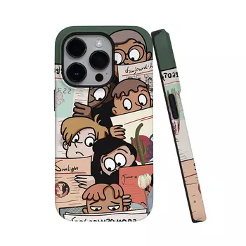 Чехол для телефона Keshami, Newspaper reader two-in-one anti-fall shell