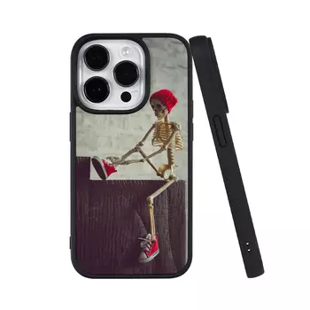 Чехол для телефона Keshami, Red Riding Hood Skeleton