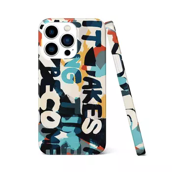 Чехол для телефона Keshami, Watercolor letters