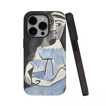 Чехол для телефона Keshami, Woman sitting upright half-bag with magnetic suction