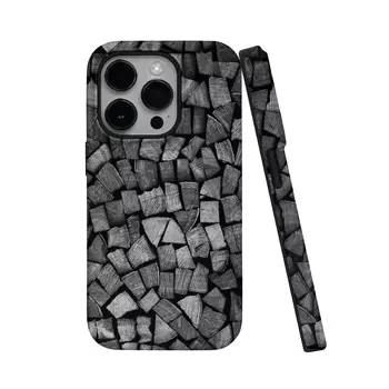 Чехол для телефона Keshami, Wooden pile 2-in-1 anti-fall shell