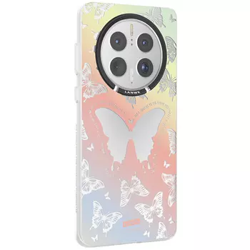 Чехол для телефона Lanwk, Butterfly Life - Red and Yellow