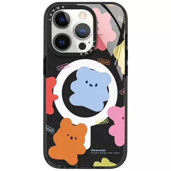 Чехол для телефона Lanwk, Cute BearCustom color: bubble powder
