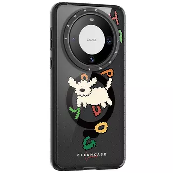 Чехол для телефона Lanwk, Happy Flying DogCustom color: bubble powder