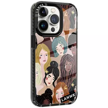 Чехол для телефона Lanwk, Intercontinental Girl